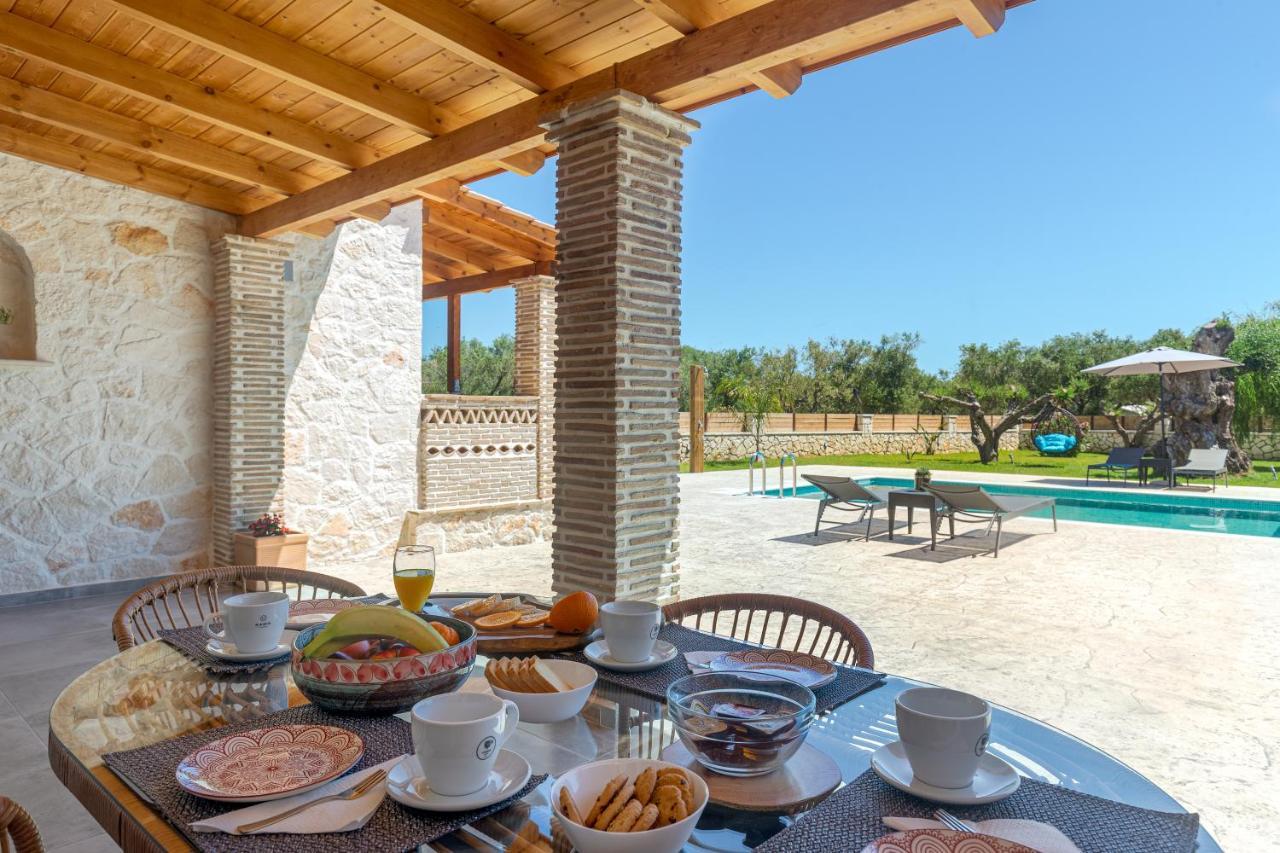 Tierra Olivo Villas Lithakia  Luaran gambar